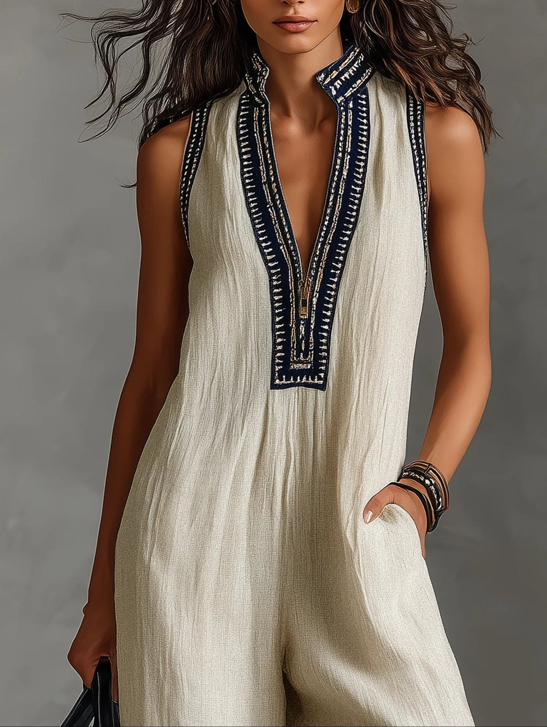 Maureen | Relaxed Wide Leg Summer Jumpsuit
