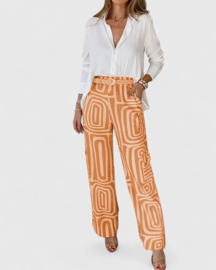 Kira | Elegant Two-Piece Set (FREE BELT INCLUDED)