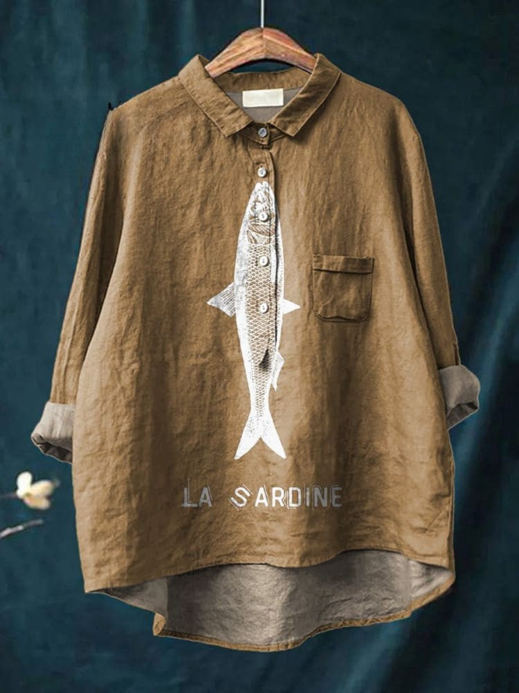 DELACROIX | Chemise Élégante à Motif Adèle