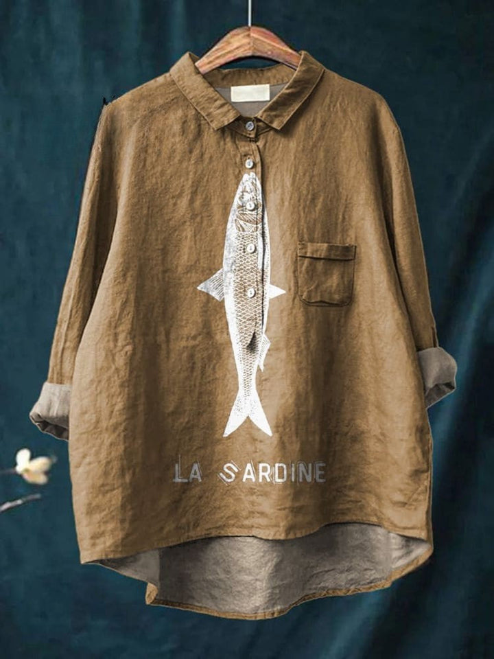 DELACROIX | Chemise Élégante à Motif Adèle