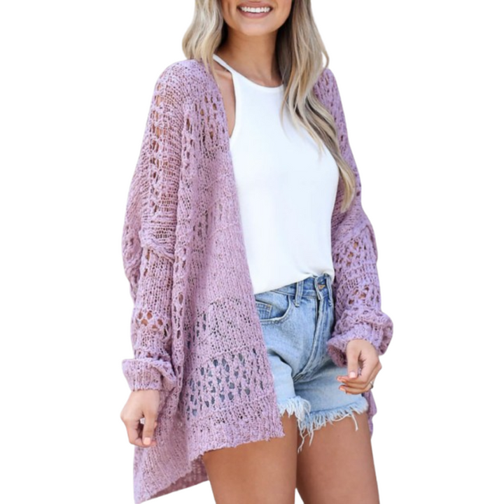 NAOMI | Lightweight Oversized Boho Summer Cardigan