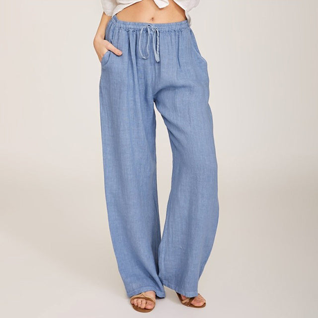 Enara - Pantalons Confortables à Cordon