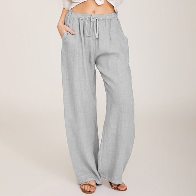 Enara - Pantalons Confortables à Cordon