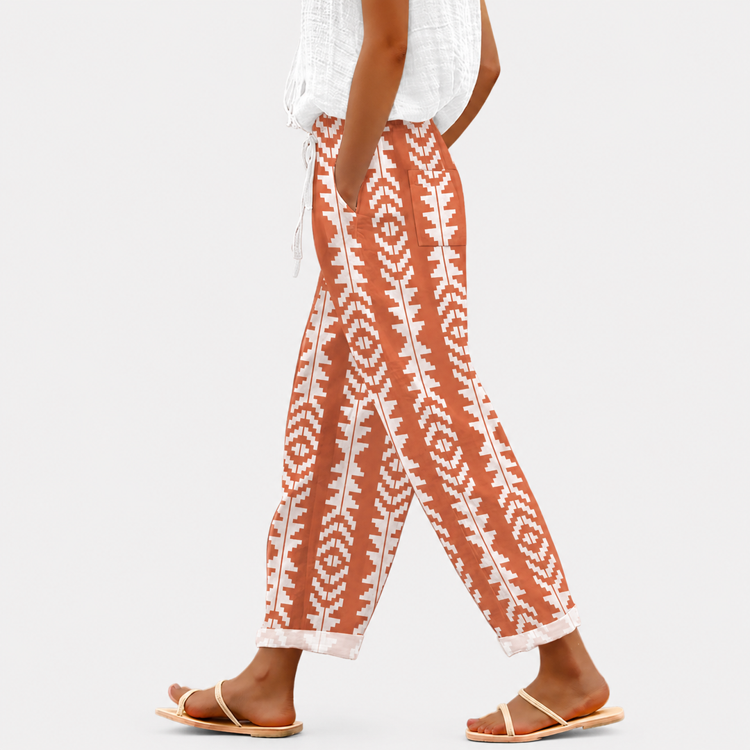 Pantalons larges pour femmes