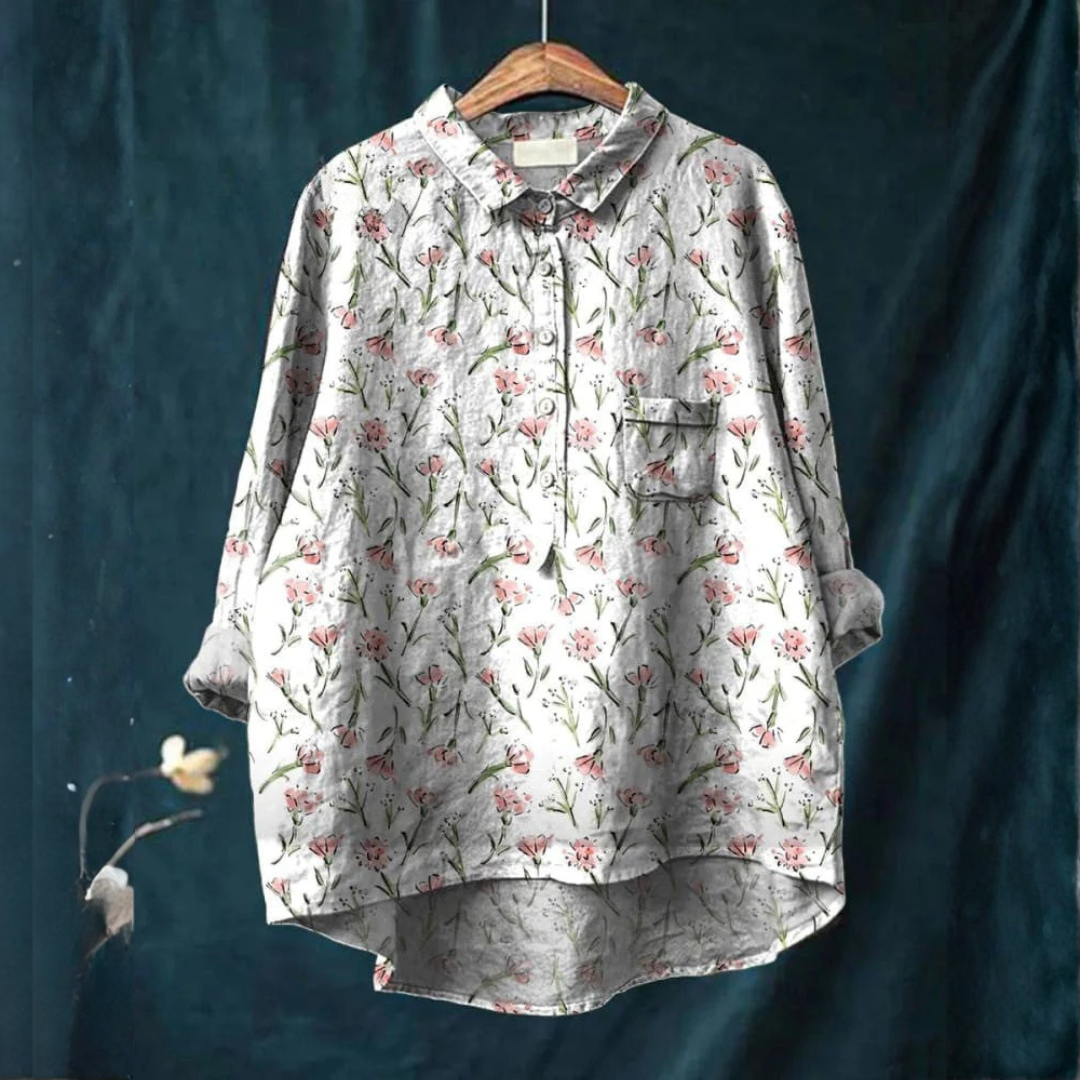 DELACROIX | Chemise Élégante à Motif Brigitte