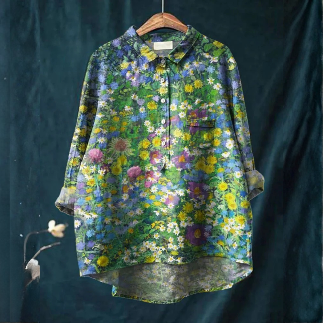 DELACROIX | Chemise Élégante à Motif Céleste
