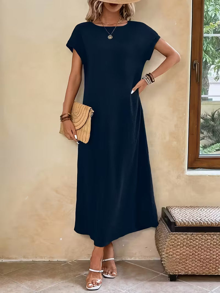 Margaux™ — Elegant Minimalist Maxi Dress