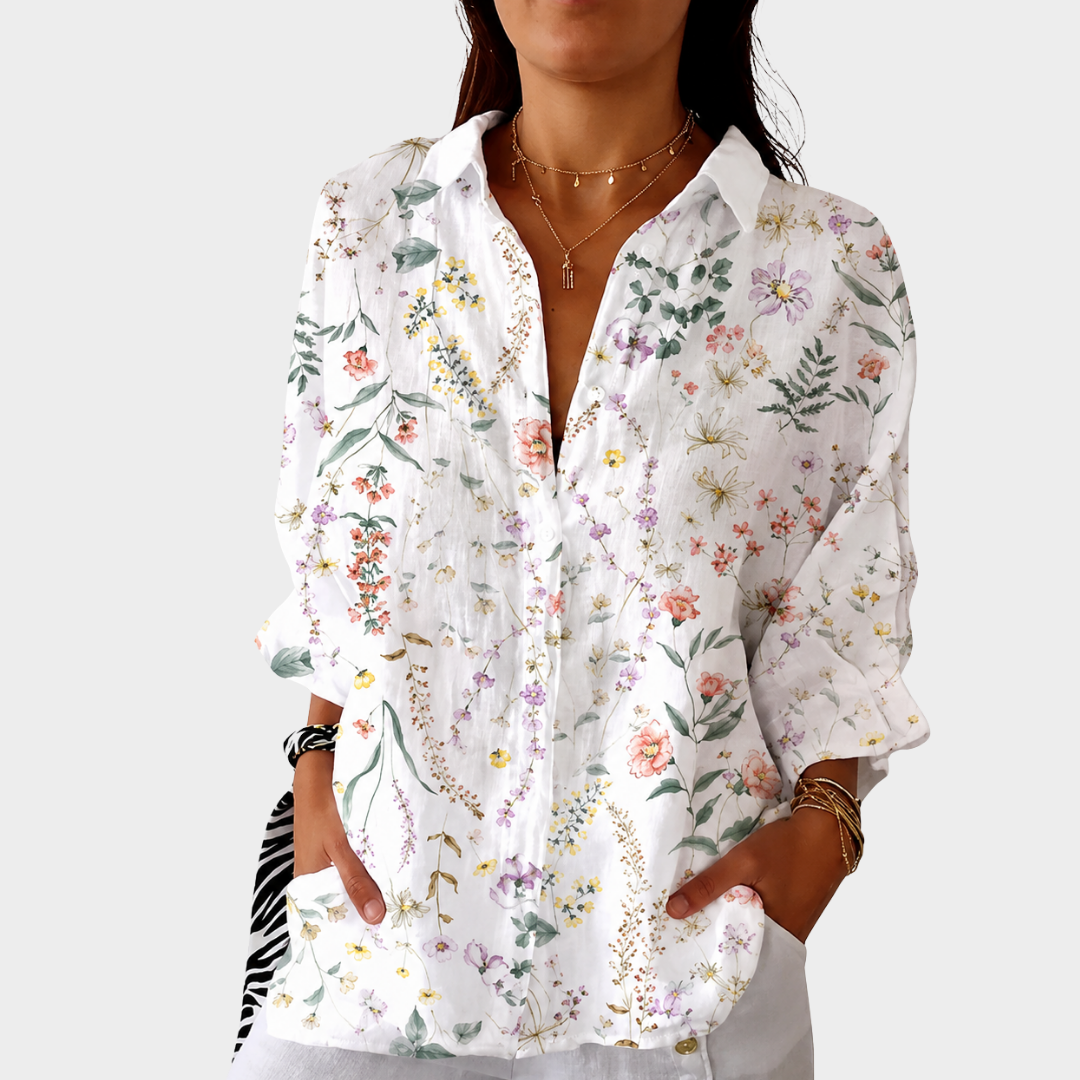 Blouse Légère à Imprimé Coloré