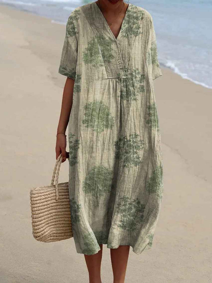 Eleanor | Comfortable Floral Maxi Summer Dress