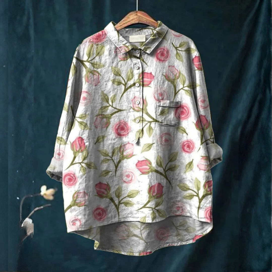 DELACROIX | Chemise Élégante à Motif Charlène