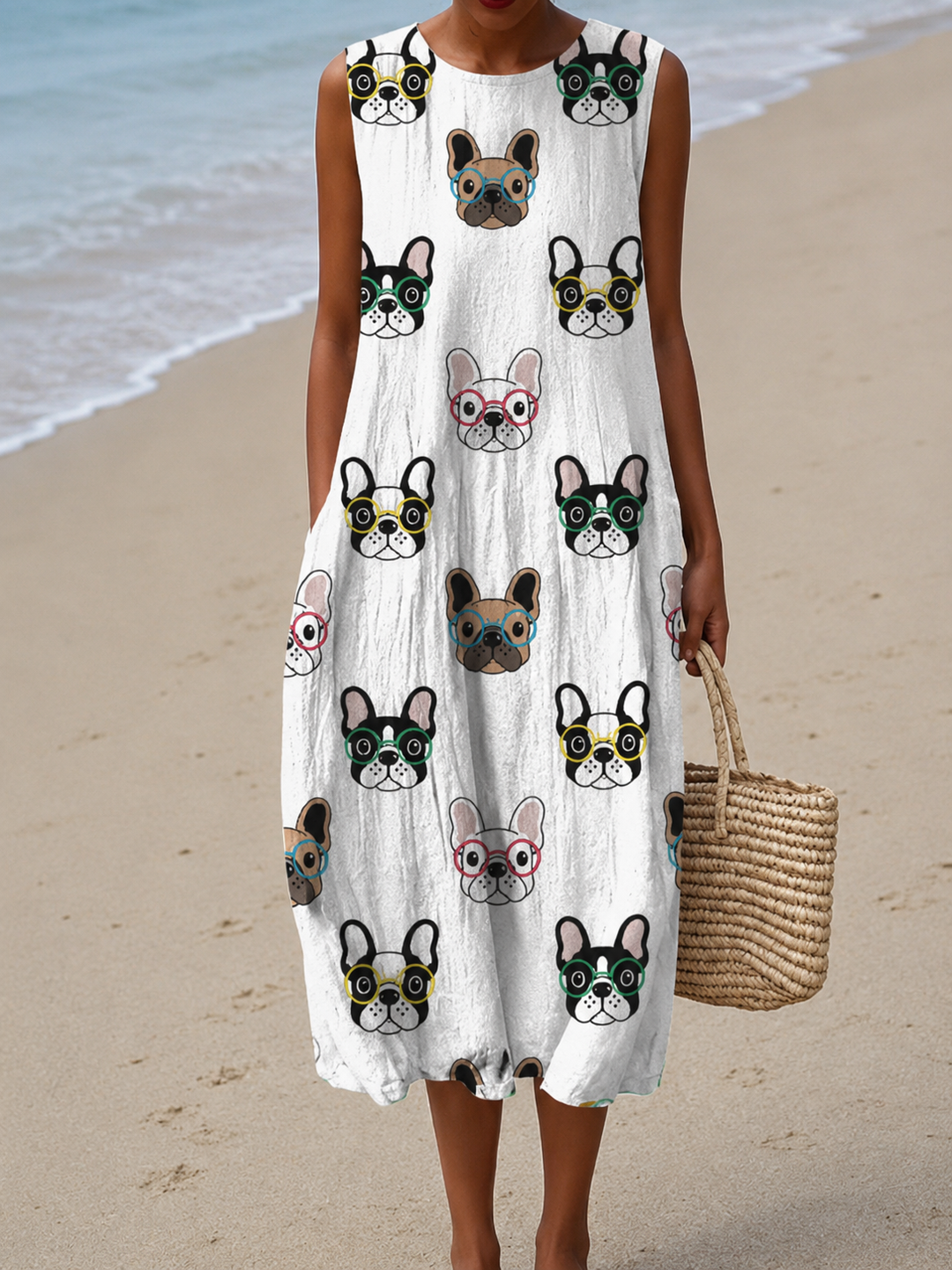 Robe d'Été Sans Manches