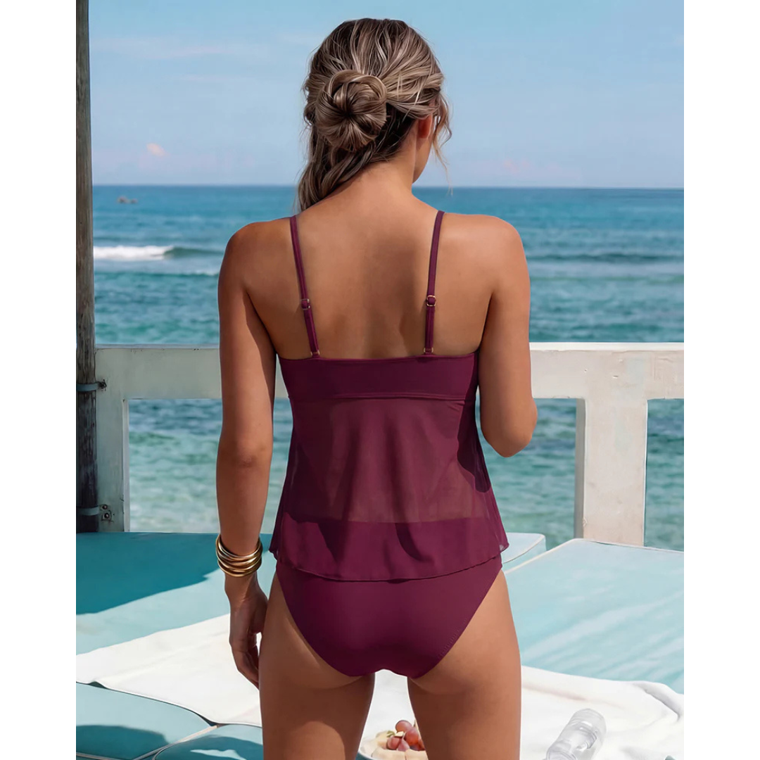 Roos | Flowy Mesh Tankini