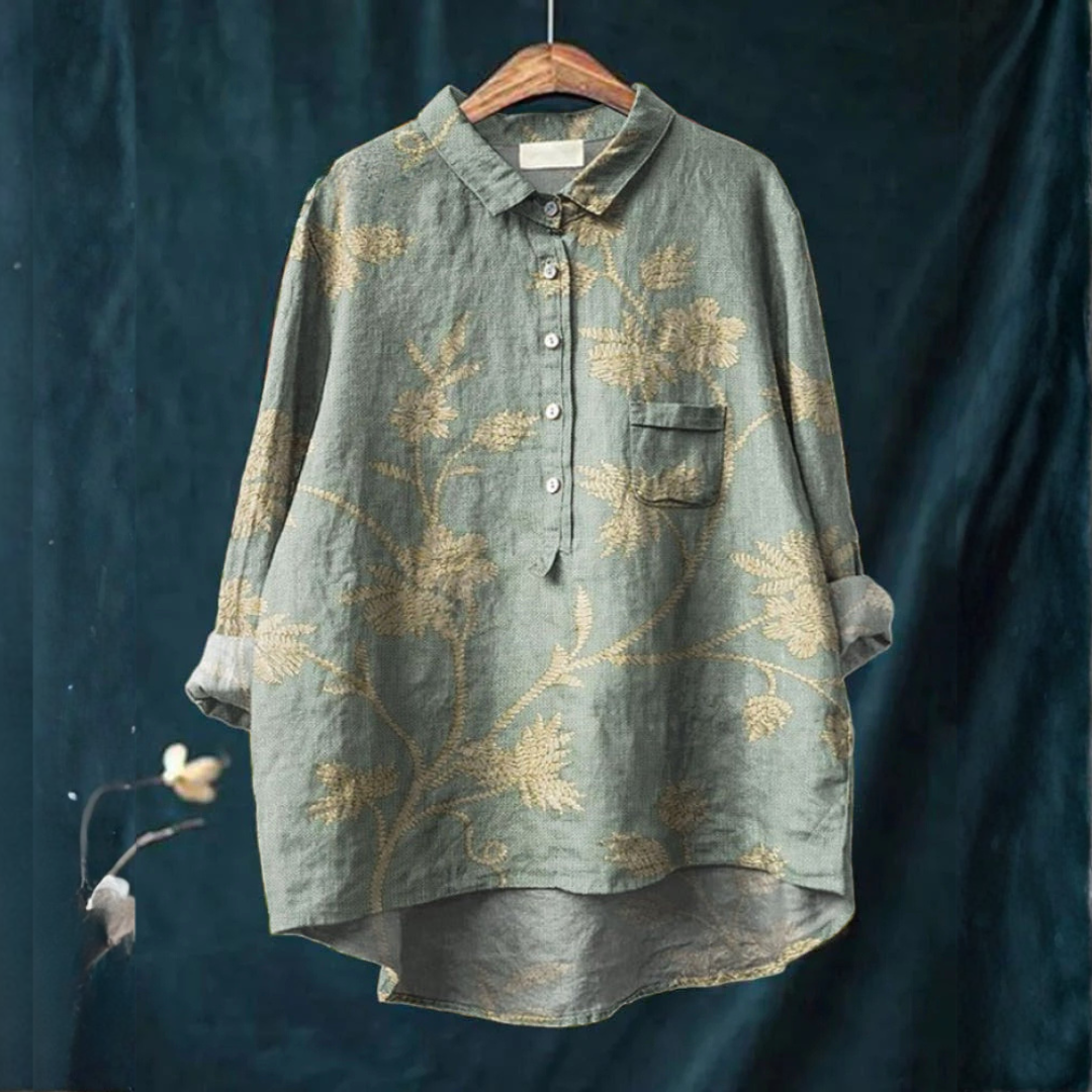 DELACROIX | Chemise Élégante à Motif Léonie