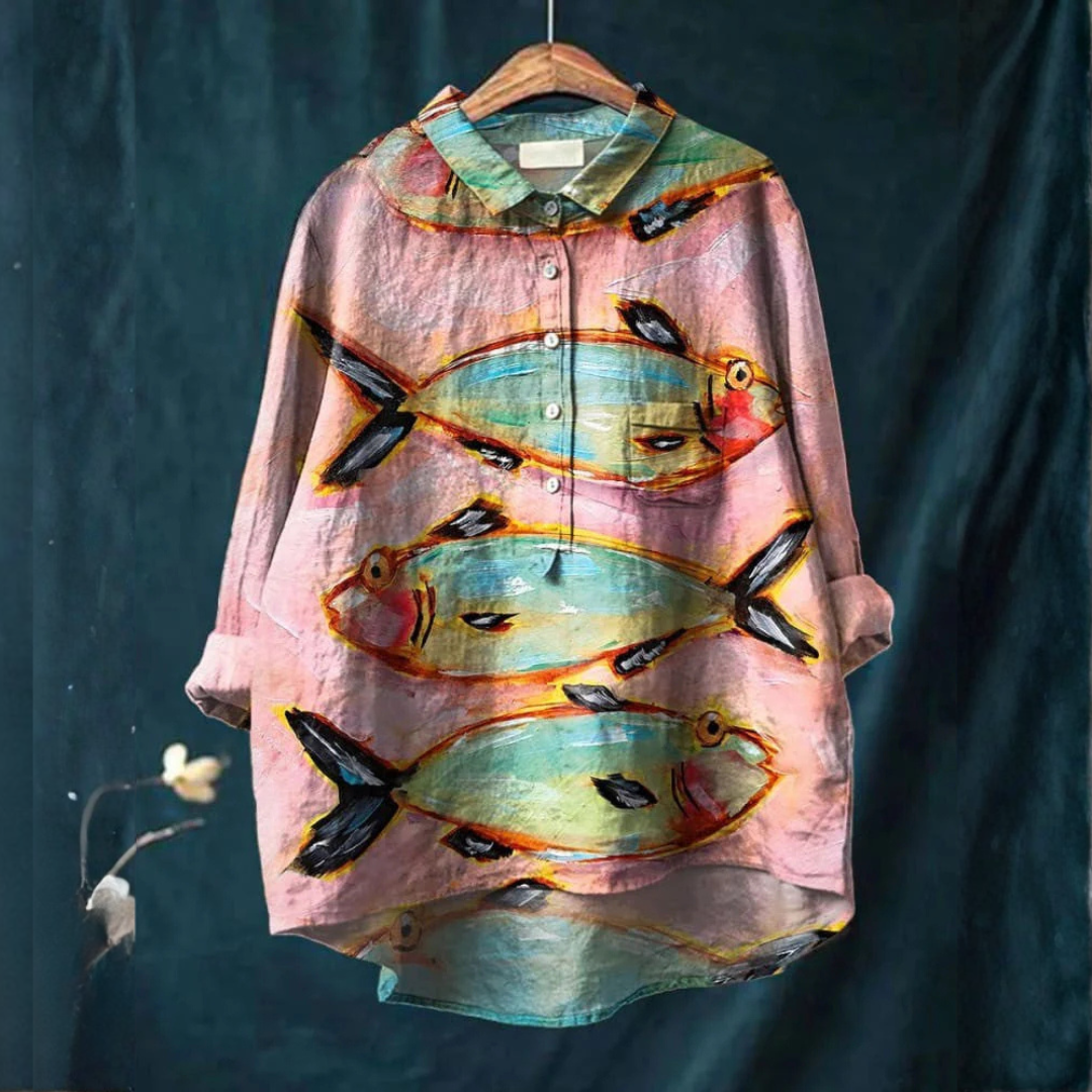 DELACROIX | Chemise Élégante à Motif Victoire