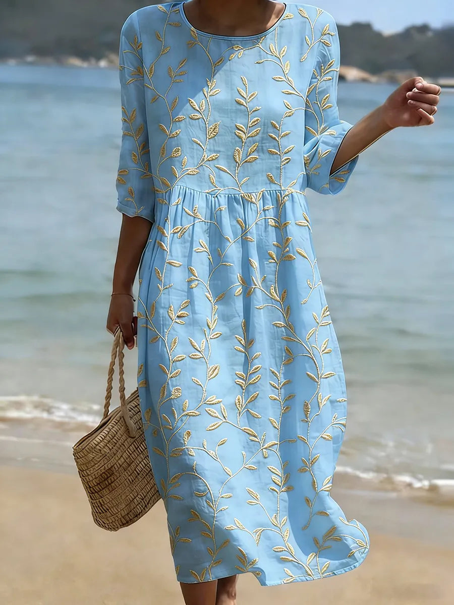 Robe à imprimé floral