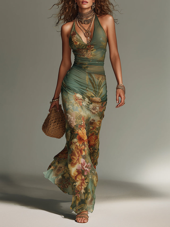 Shea | Robe Longue à Fleurs