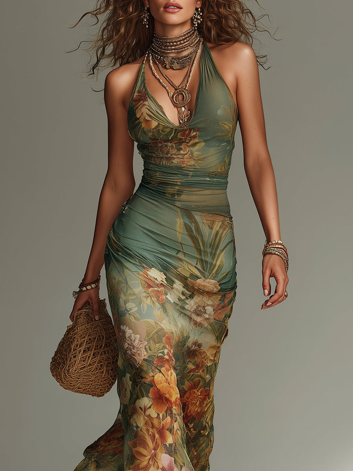 Shea | Robe Longue à Fleurs