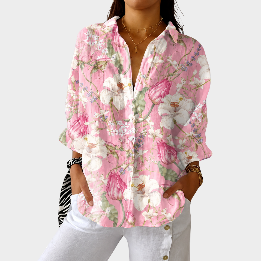 Blouse Légère à Imprimé Coloré