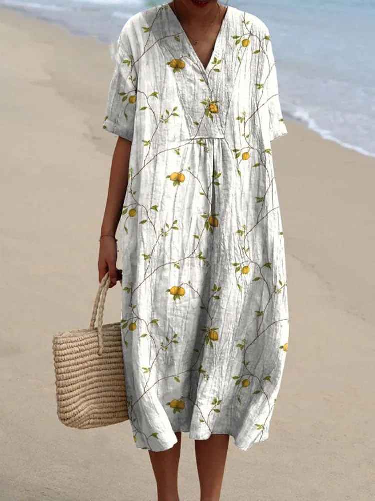 Eleanor | Comfortable Floral Maxi Summer Dress