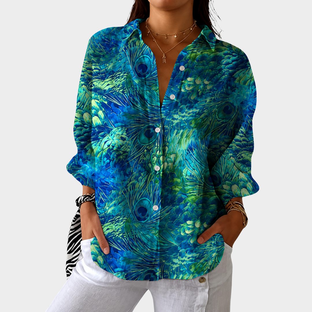 Blouse Légère à Imprimé Coloré