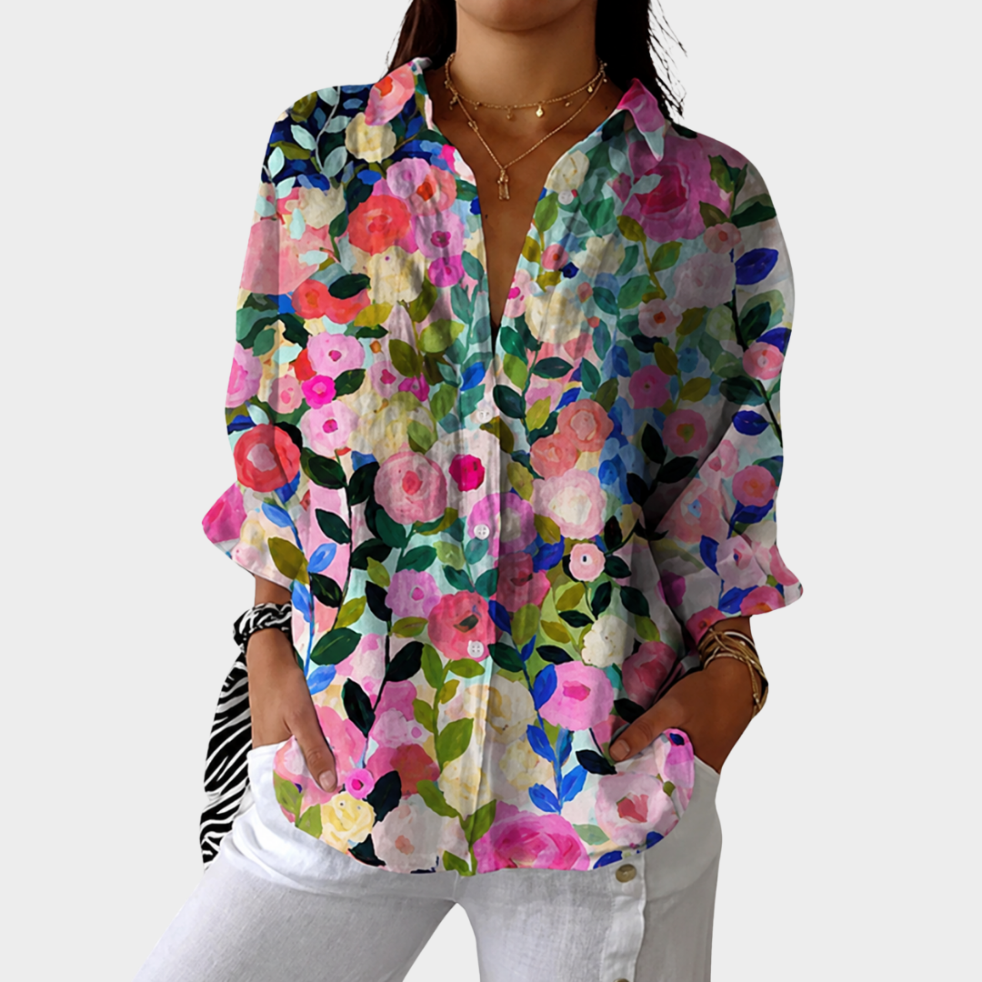 Blouse Légère à Imprimé Coloré