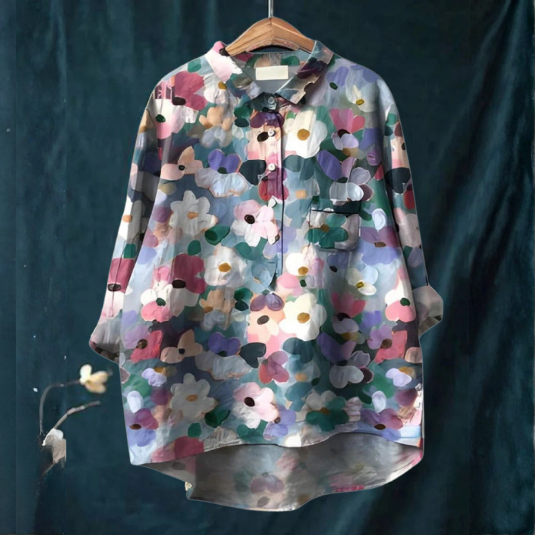 DELACROIX | Chemise Élégante à Motif Émilie