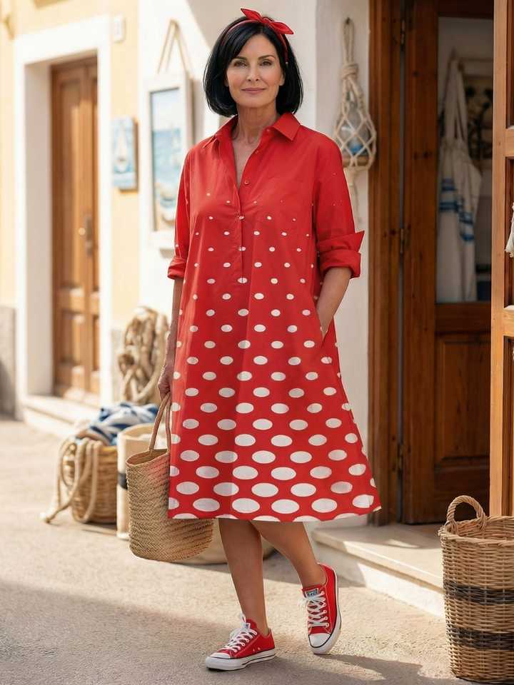 DELACROIX | Robe à Pois Lumineux Wrenley