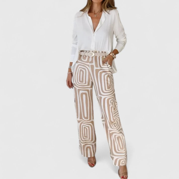 Kira | Elegant Two-Piece Set (FREE BELT INCLUDED)