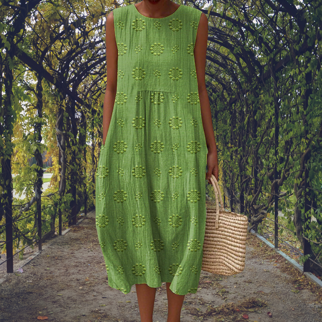 Ginevra™ | Sleeveless Pocket Maxi Dress