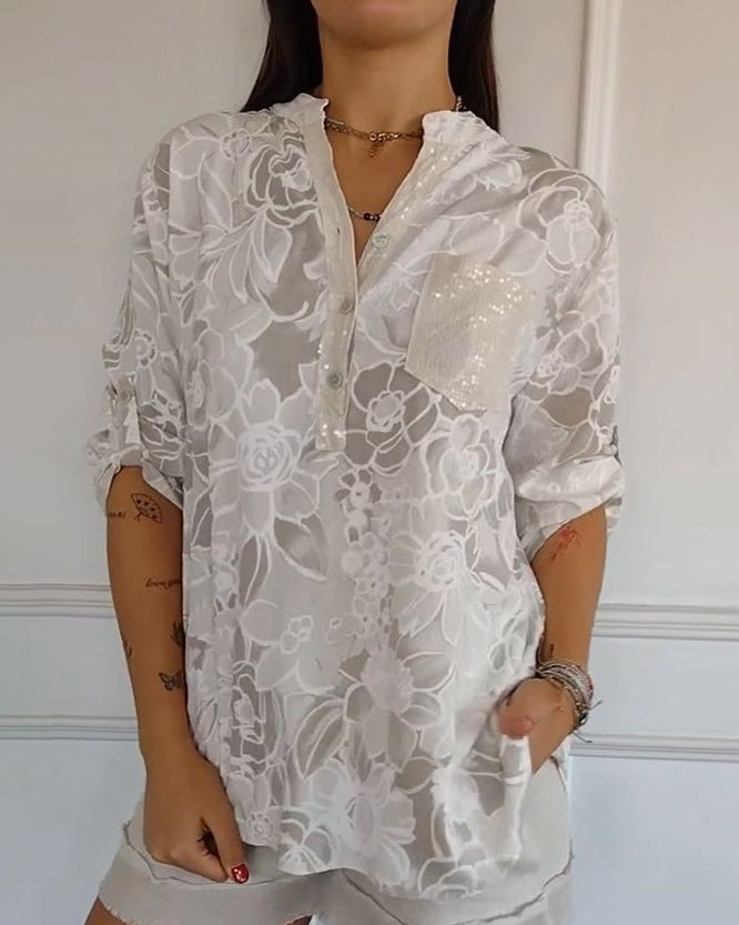 Avery | Elegant Blouse with Pocket