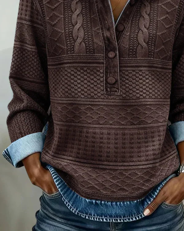 Riley | Stylish Collar Top