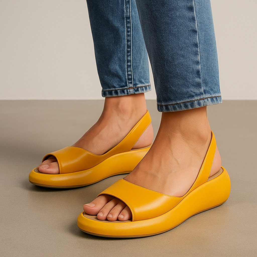 Sandales Confort Élégantes Roses