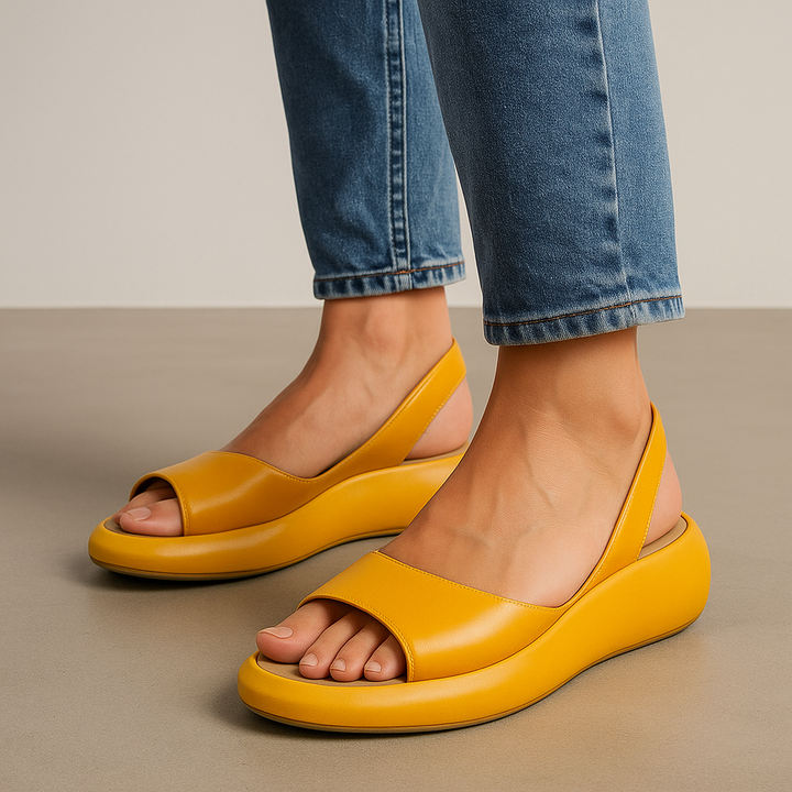 Sandales Confort Élégantes Roses