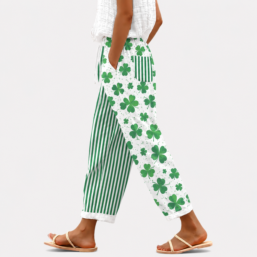 Pantalons de détente à poches pour femmes
