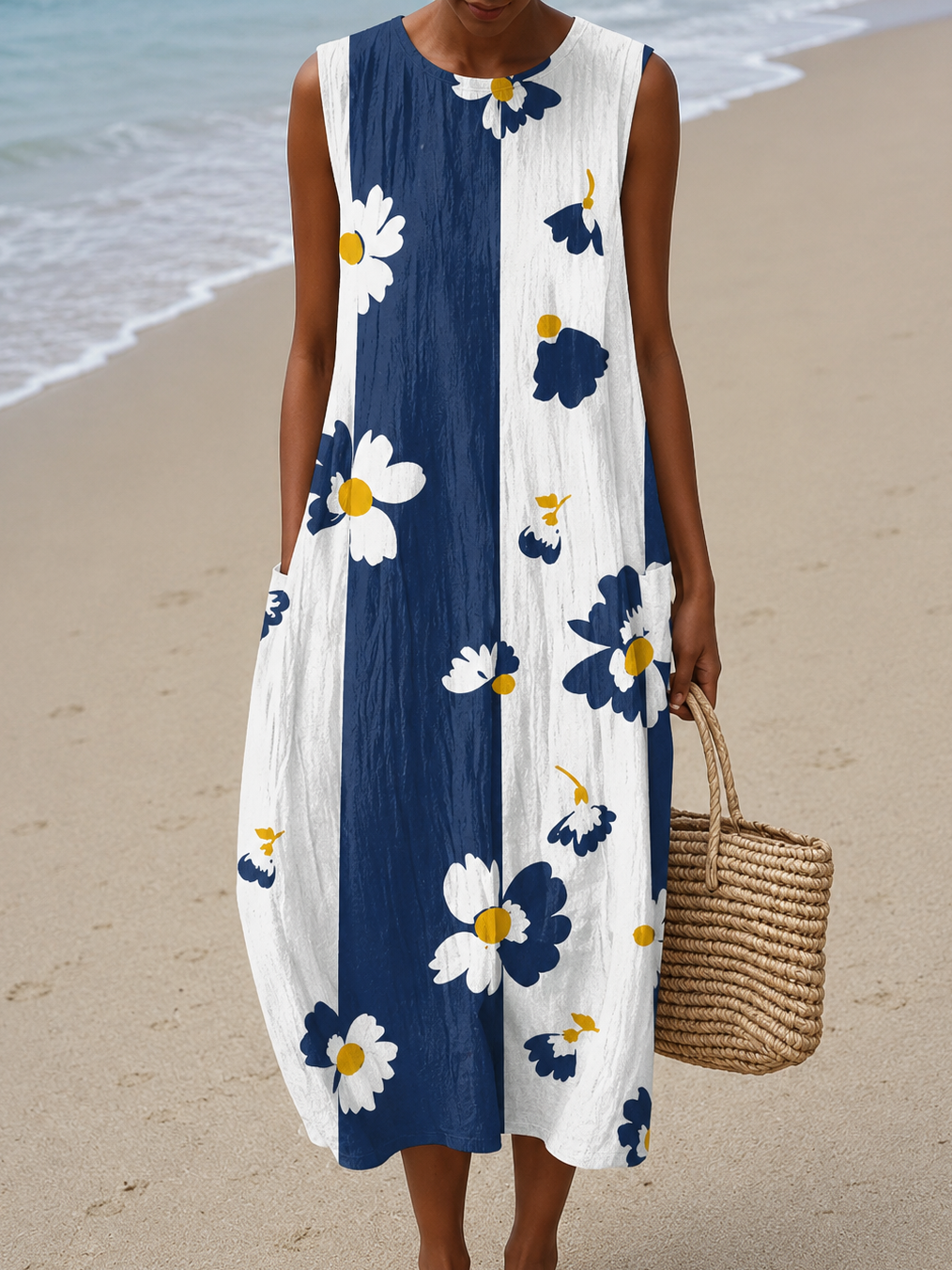 Robe d'Été Sans Manches