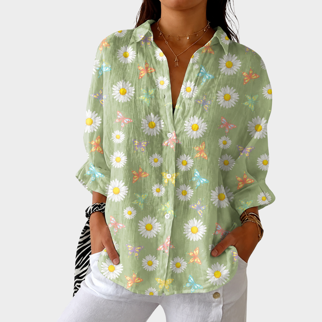 Blouse Légère à Imprimé Coloré