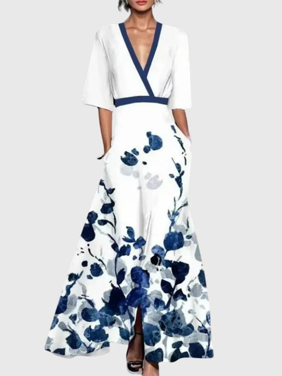 Christelle™ | Elegant Spring Maxi Dress-