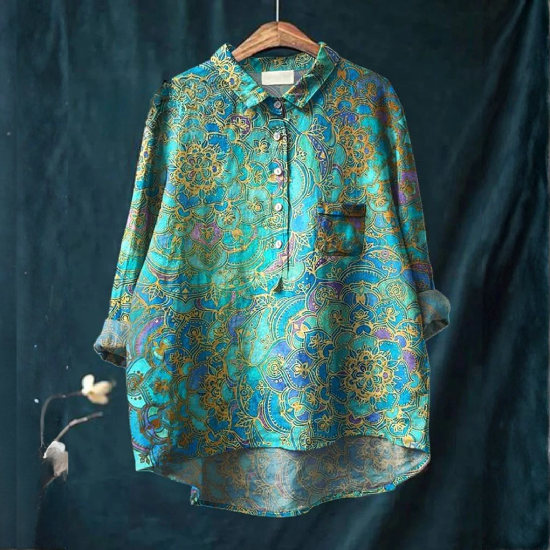 DELACROIX | Chemise Élégante à Motif Manon