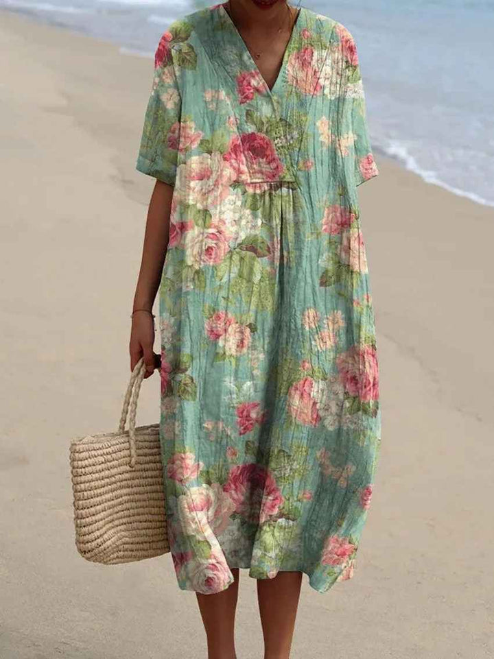 Eleanor | Comfortable Floral Maxi Summer Dress