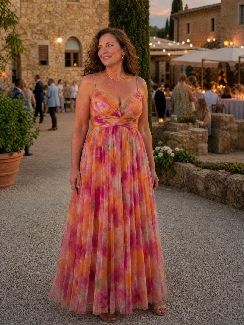 Isel | Soft Wrap Maxi Dress