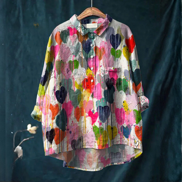 DELACROIX | Chemise Élégante à Motif Lucie