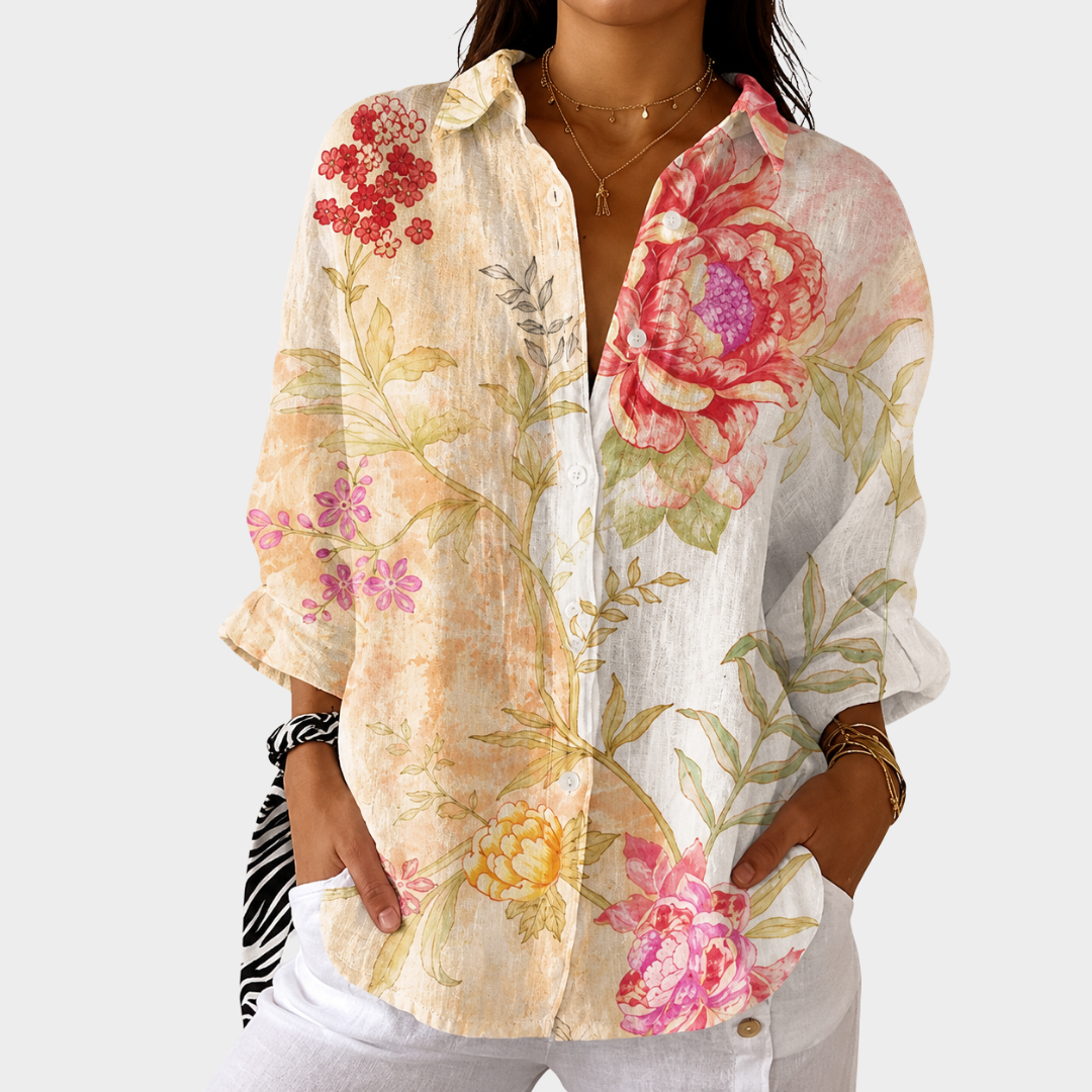 Blouse Légère à Imprimé Coloré