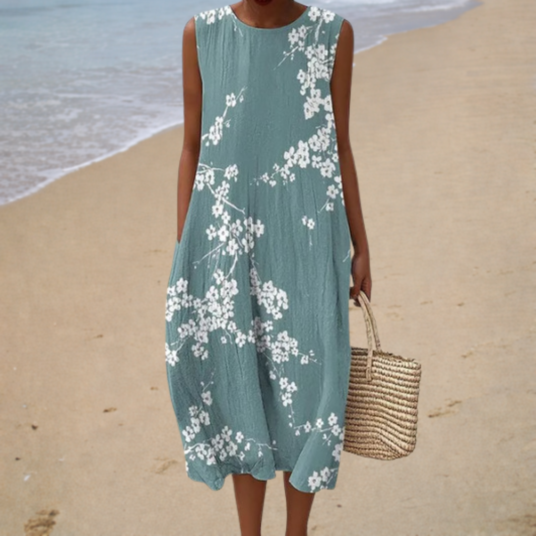 Robe d'été sans manches confortable