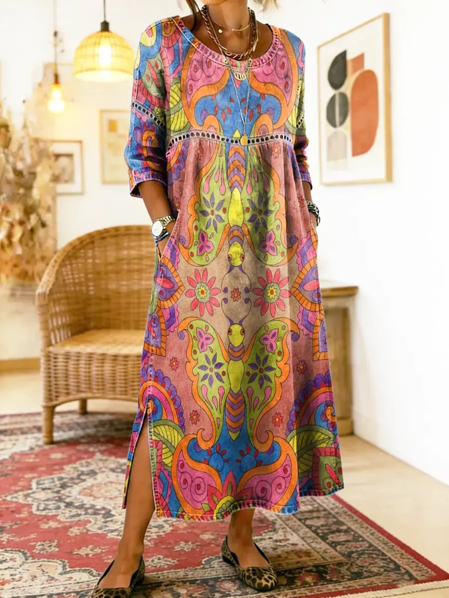 Véronique | Printed Dress
