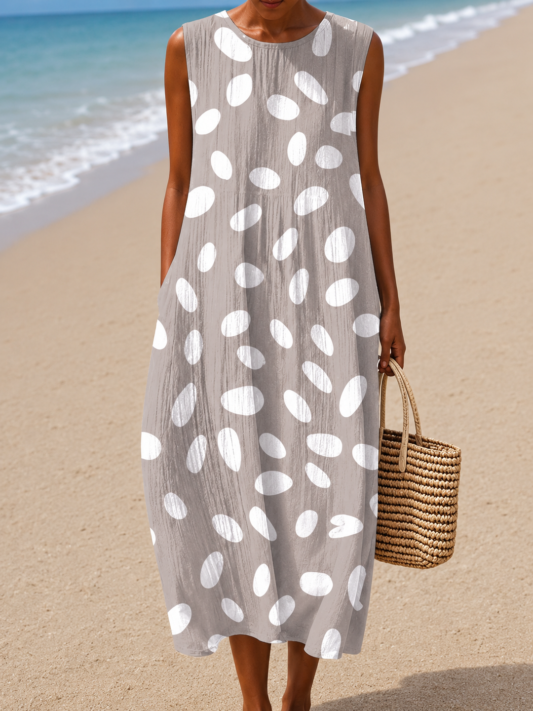 Robe d'Été Sans Manches