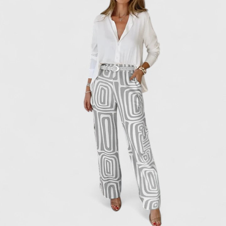Kira | Elegant Two-Piece Set (FREE BELT INCLUDED)