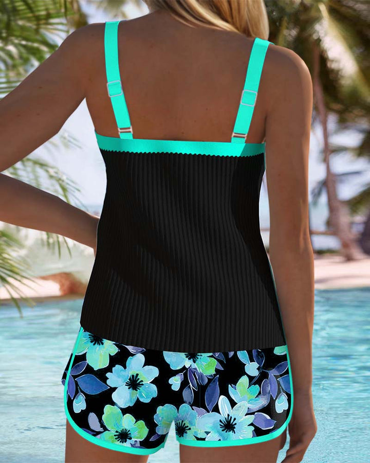 Élise | Tankini Deux Pièces Élégant