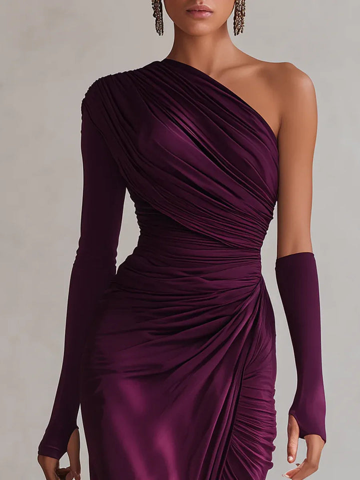 Rhianna™ Elegant Maxi Dress + Sleeve
