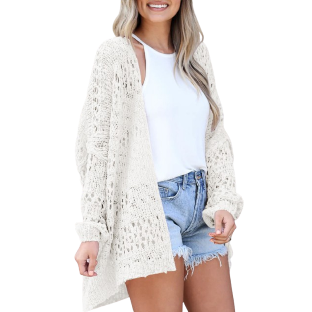 NAOMI | Lightweight Oversized Boho Summer Cardigan
