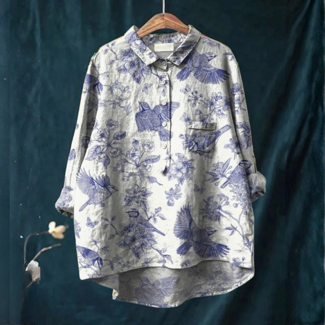 DELACROIX | Chemise Élégante à Motif Florence
